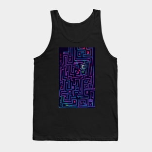 Labyrinth in pink Tank Top